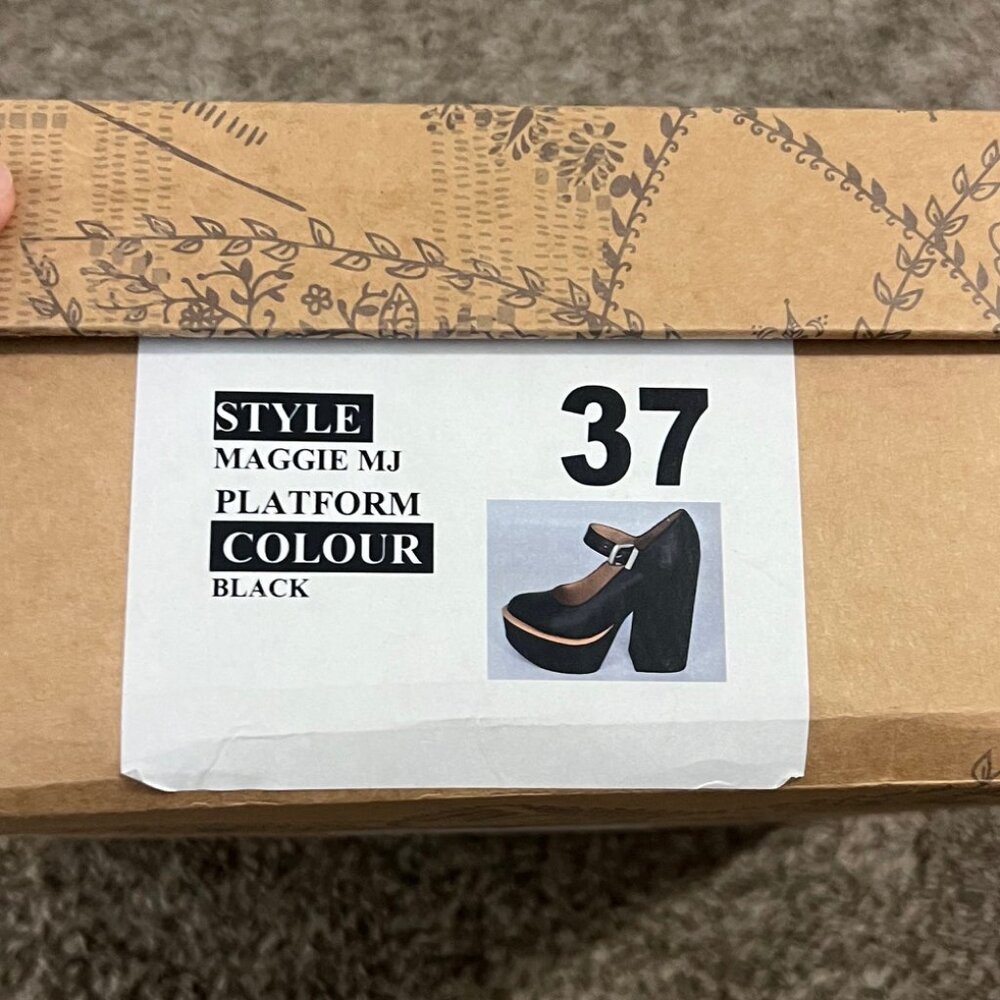 FREE PEOPLE MAGGIE PLATFORM MARY JANE - Picture 5 of 5